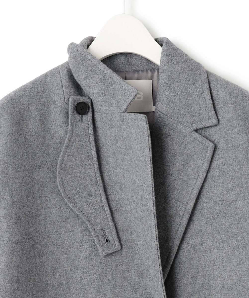 ICB ウールライトメルトン チェスターコート 