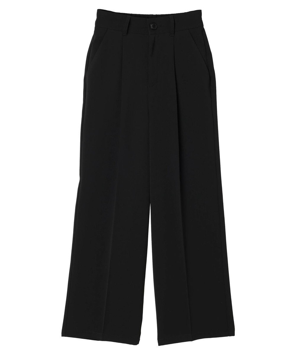 earth music&ecology タックストレートパンツ 