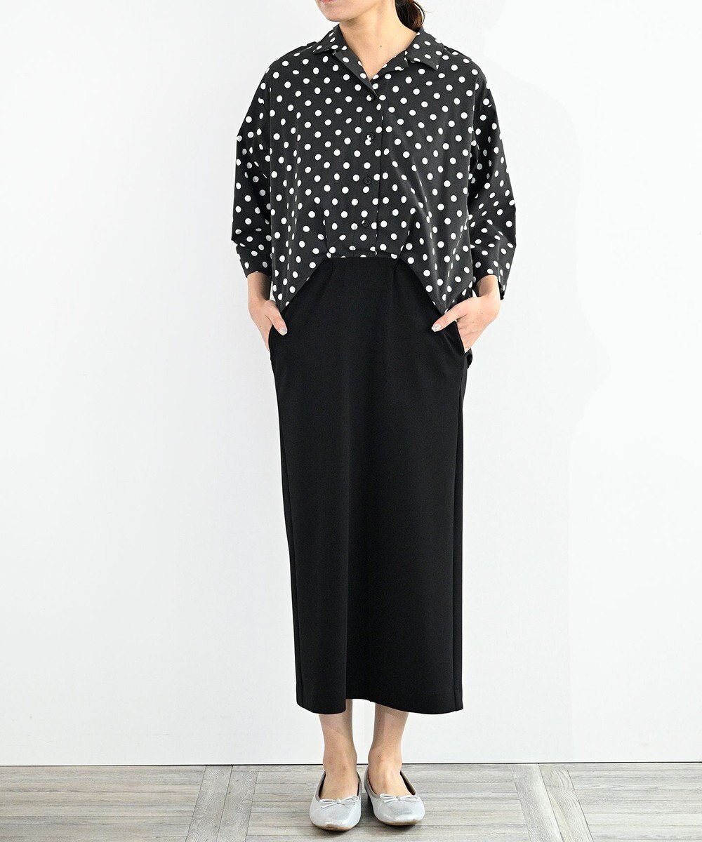 FORFORMO 【洗える/UVカット】Layered Shirt One-piece レイヤードシャツワンピース 