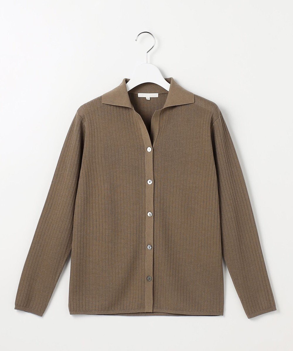 自由区 【アンサンブル対応】シアーシルクミックス カーディガン 