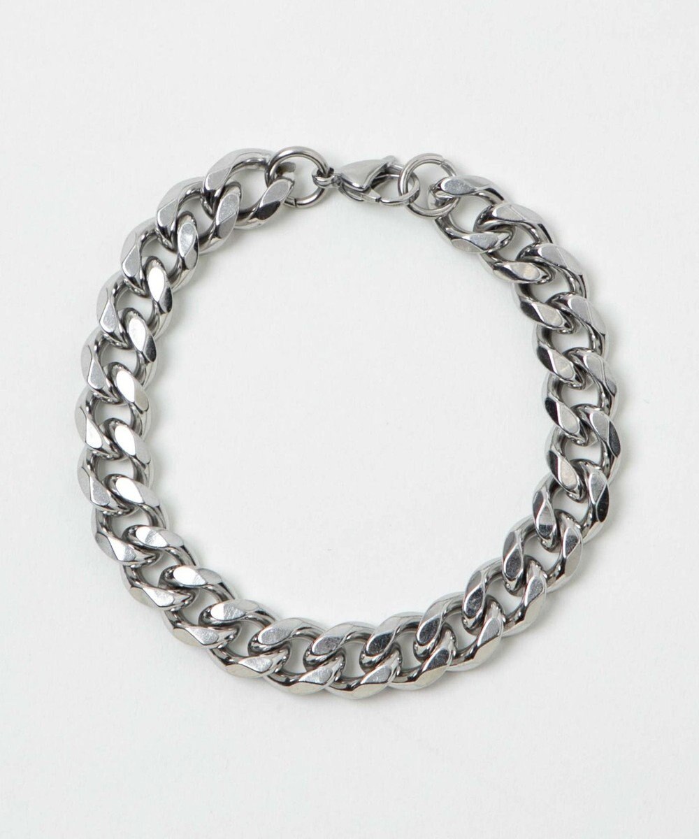 WEGO Mステンレスヘビーチェーンブレスレット 