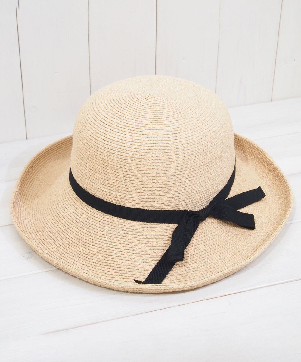 石田製帽 ラフィアブレード ソフトハットセーラ 