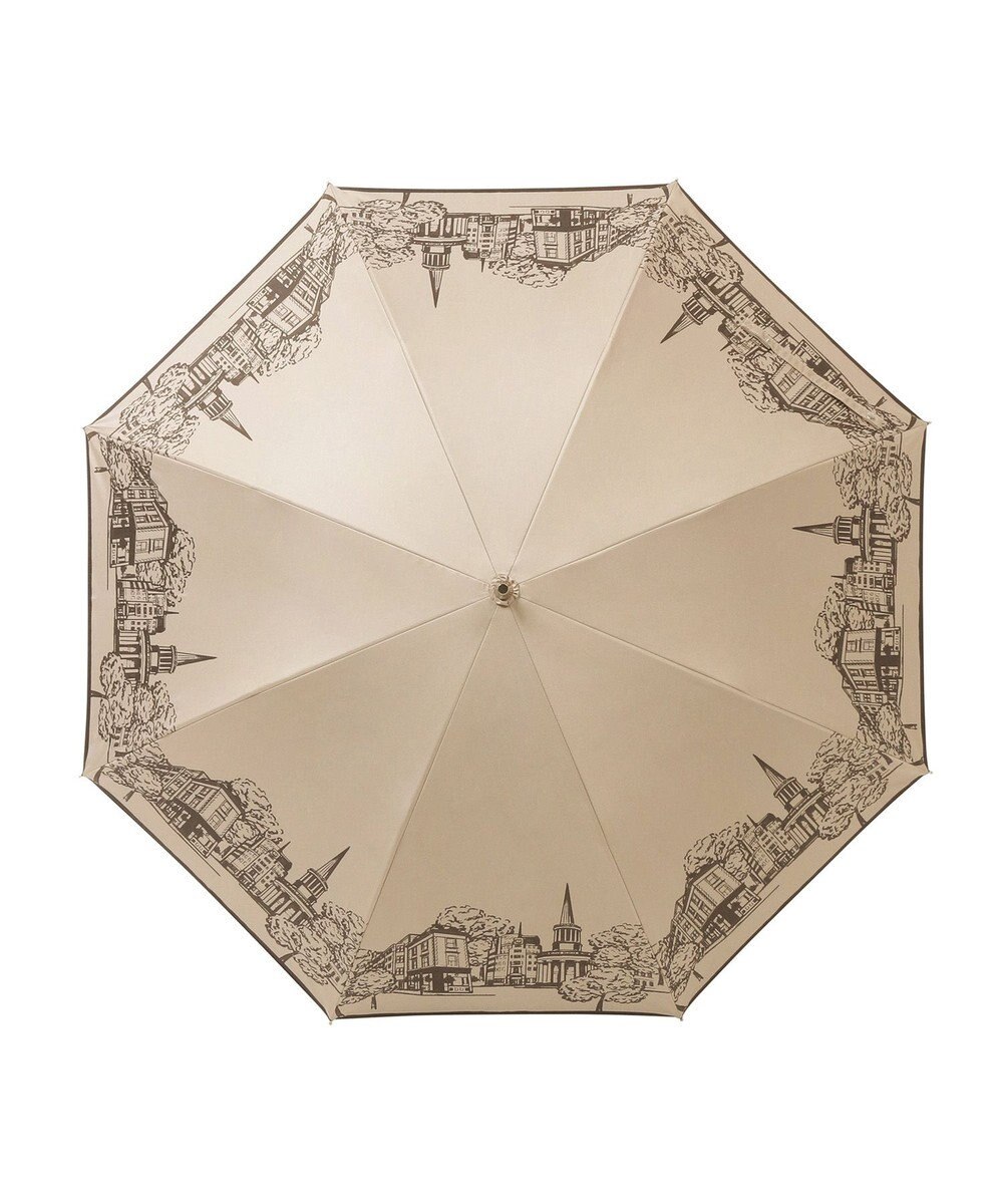 MOONBAT 【遮光100%】SOLFEGE MODE  晴雨兼用 長傘 日傘 街並プリント 