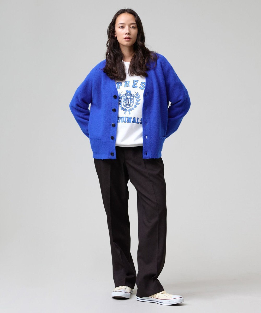 J.PRESS MEN 【J.PRESS ORIGINALS】【UNISEX】Shaggy Saddle Cardigan Sweater 