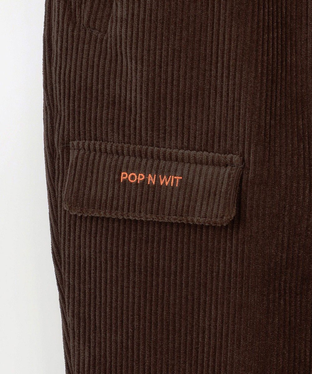 PW CIRCULUS 【WOMEN】コーデュロイ テーパードパンツ 