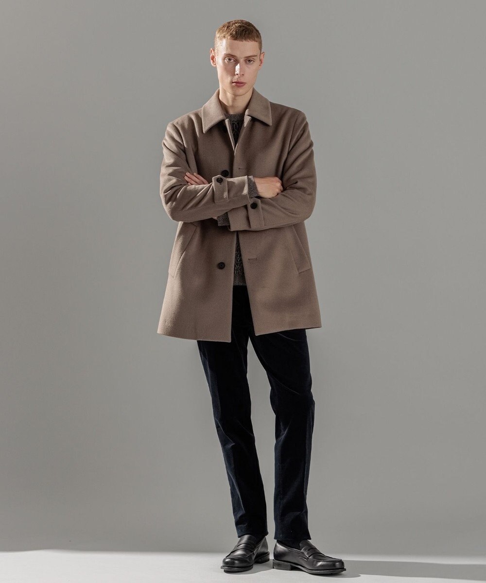 JOSEPH HOMME グロッシーウール　バルマカーンコート 
