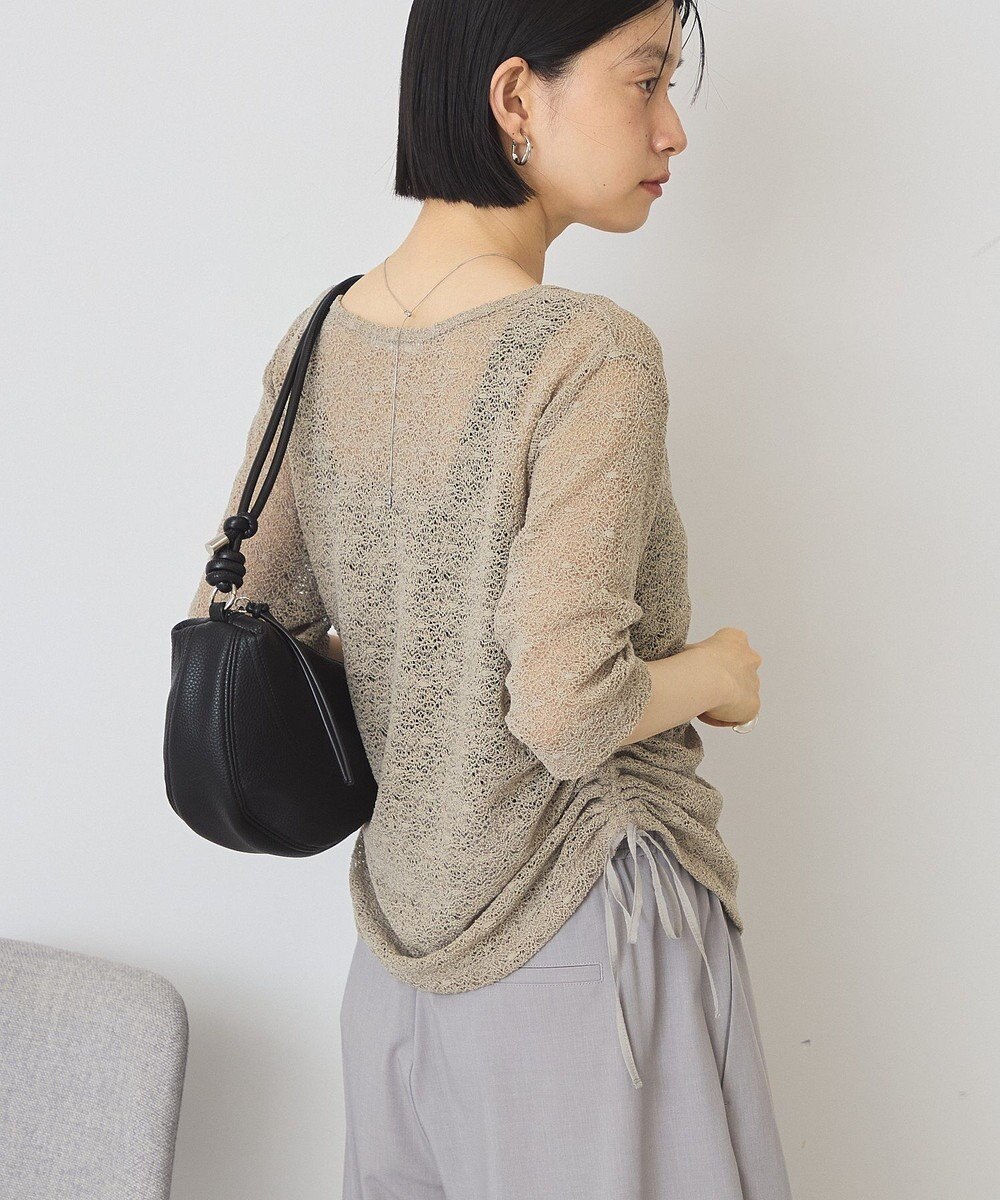 AMERICAN HOLIC レース5分袖カーディガン 