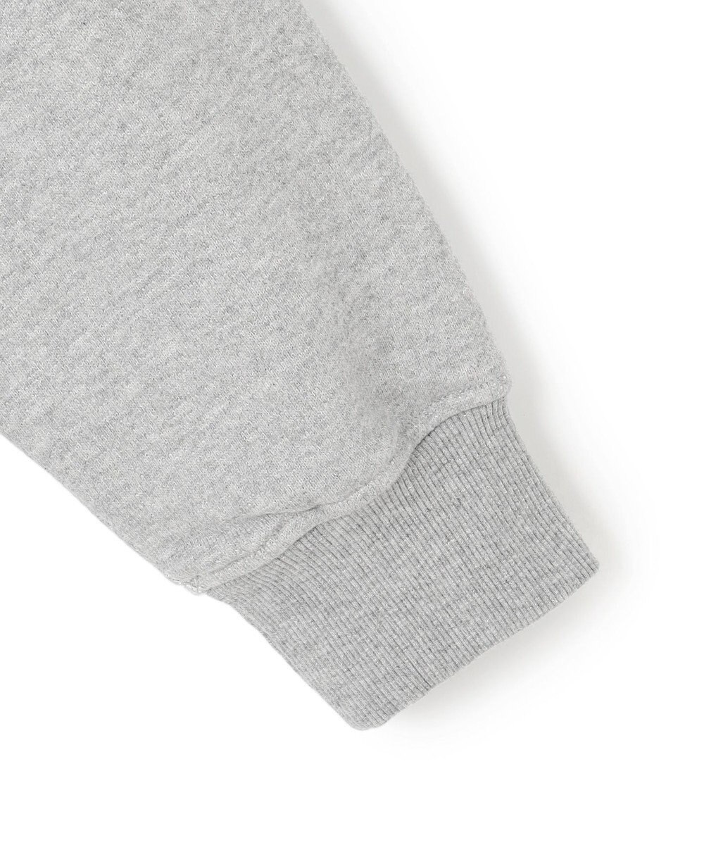 J.PRESS YORK STREET 【UNISEX】裏毛ロゴハーフジップ スウェット 