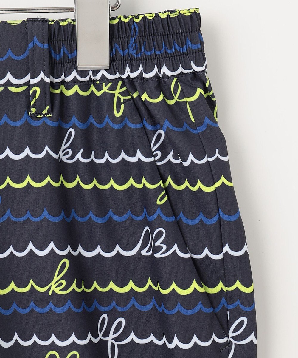 23区GOLF 【MEN】【ストレッチ・撥水】ウェーブロゴ柄 ハーフパンツ 