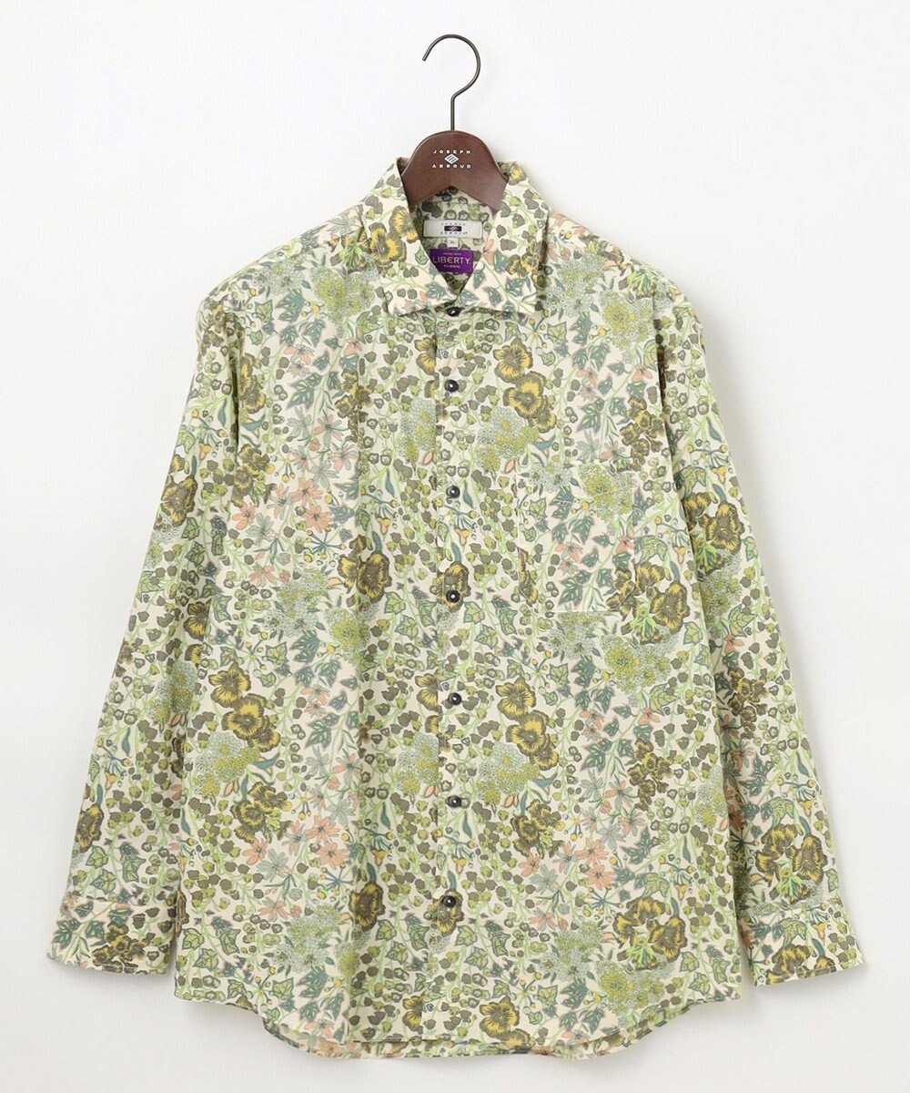 JOSEPH ABBOUD 【キングサイズ】リバティプリント シャツ 