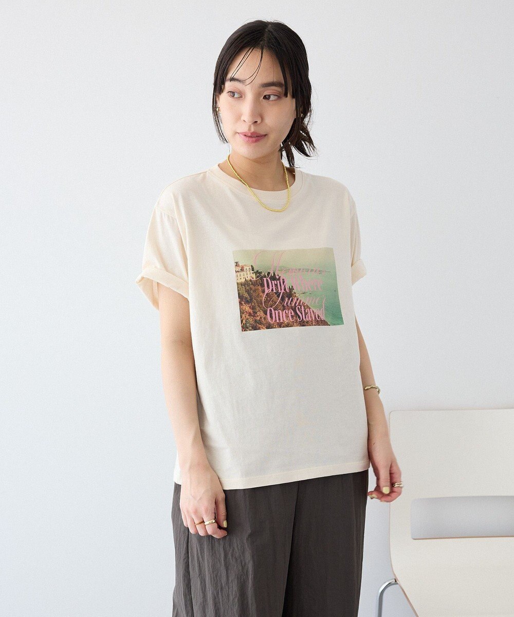 CRAFT STANDARD BOUTIQUE フォトプリントＴシャツ 