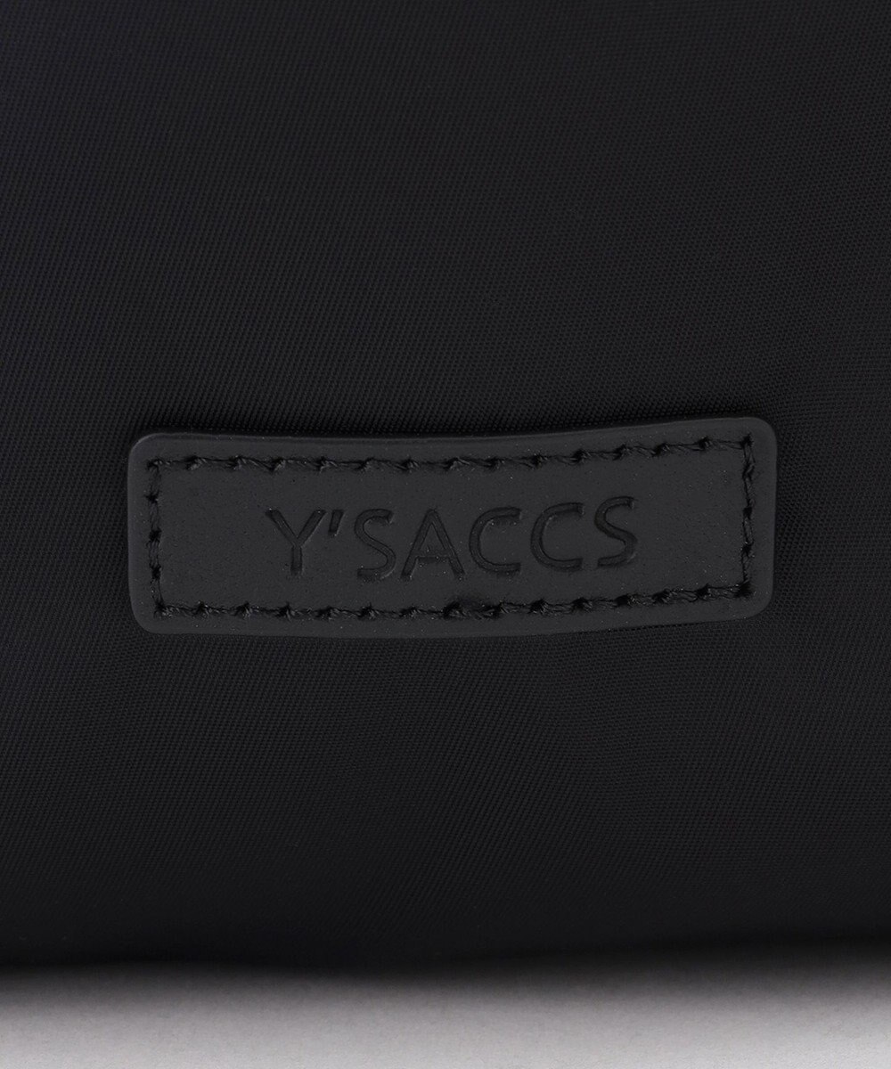 Y'SACCS NEWナイロン×レザーコンビシリーズ　前ポケットラージリュックサック 