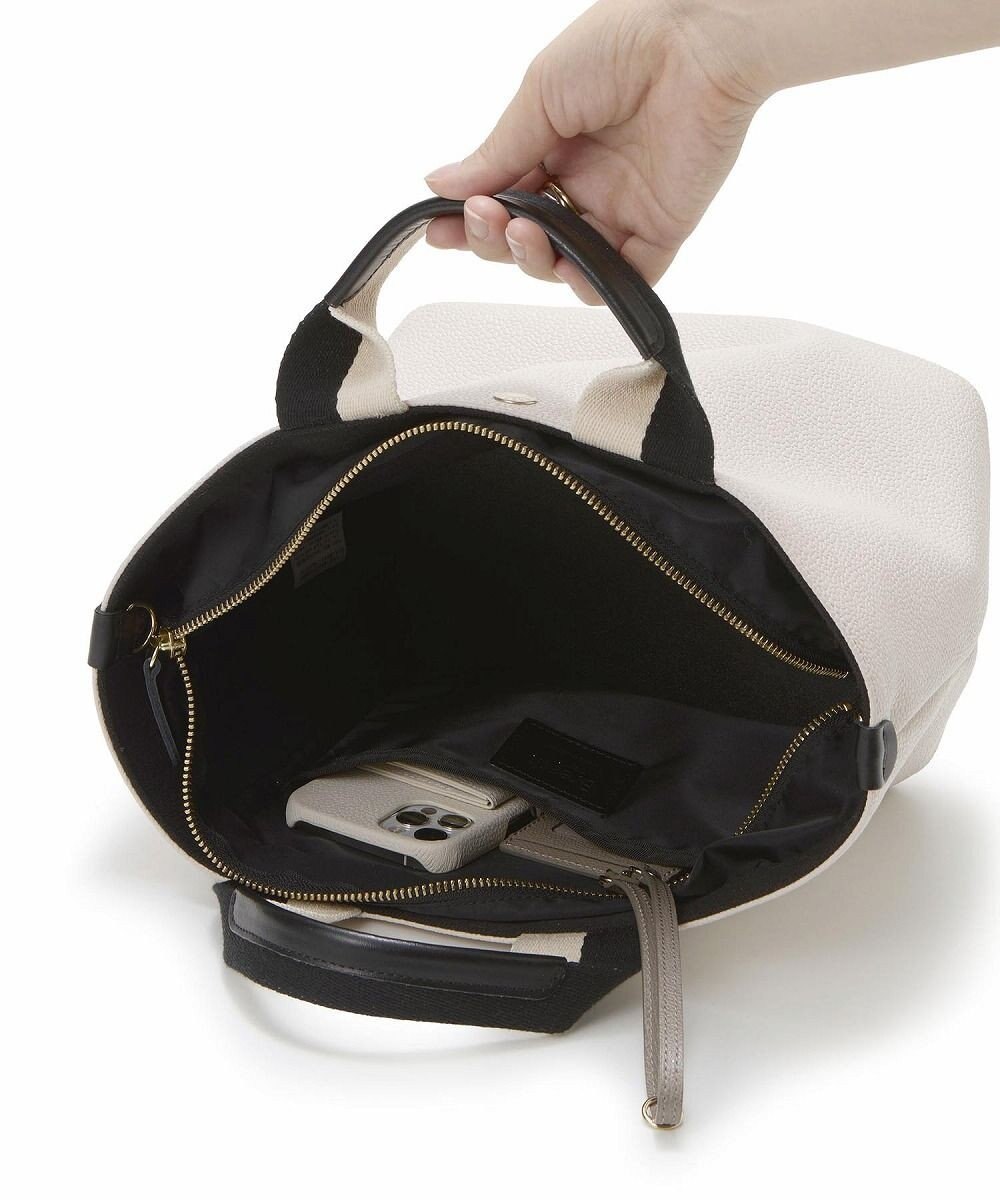 TOPKAPI 【Breath TOPKAPI】SCOTCH GRAIN スコッチグレイン プレーン 2トーンテープ ハンドル トートバッグ S 