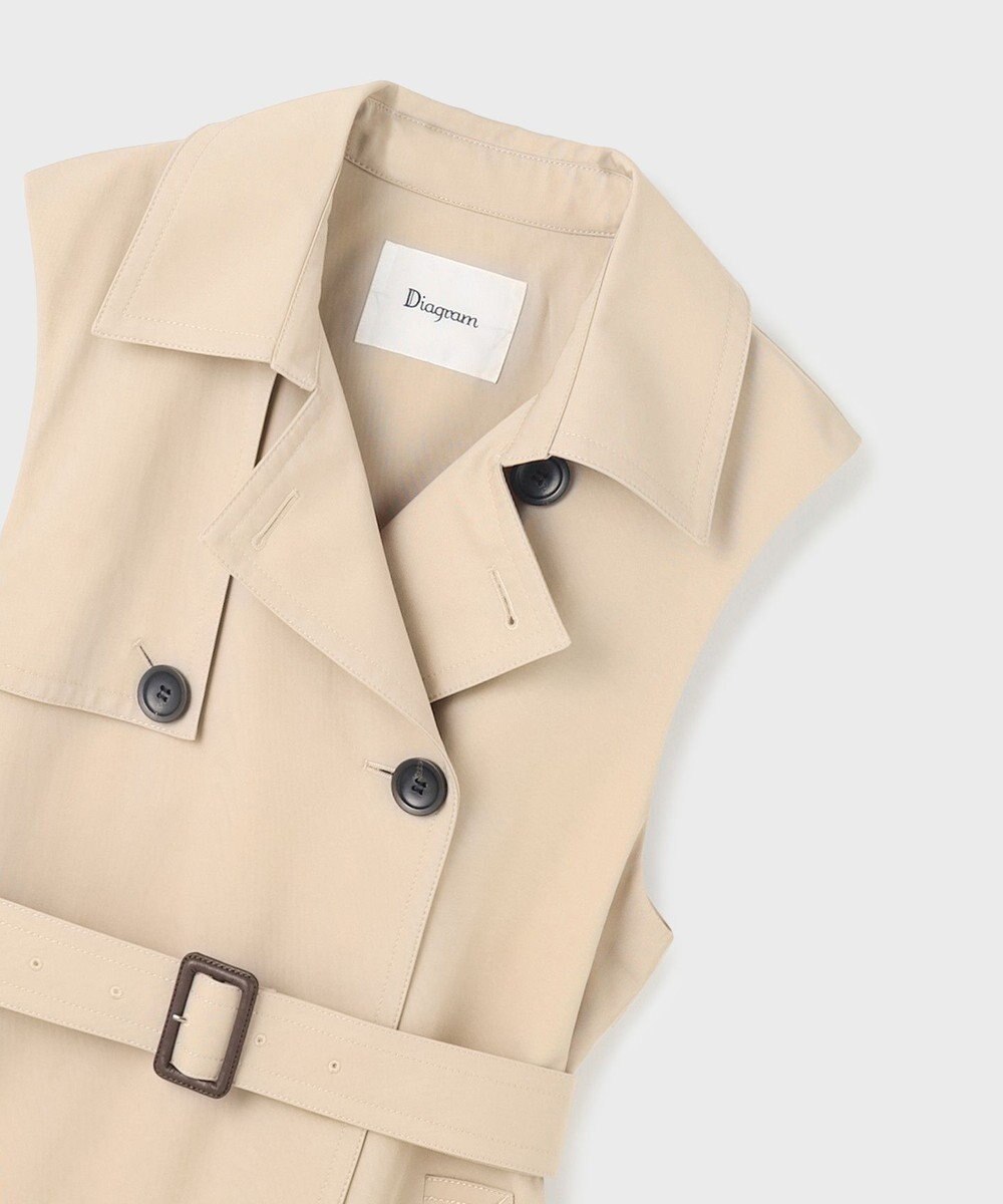 GRACE CONTINENTAL パーカーコンビトレンチ 