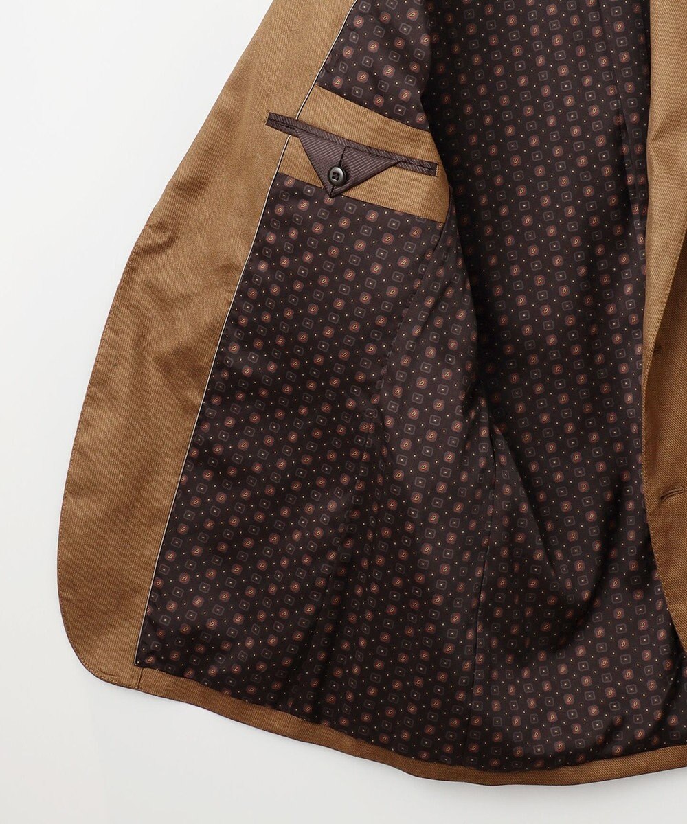 JOSEPH ABBOUD 【キングサイズ・ストレッチ/スウェードタッチ/JAPANファブリック】コマ スウェード ジャケット 