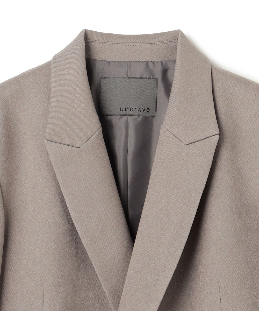 uncrave プルーフウールライクツイル ジャケット 