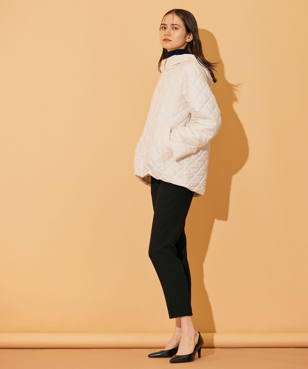 BEIGE， 【WEB限定】EIGER / キルトパーカー 