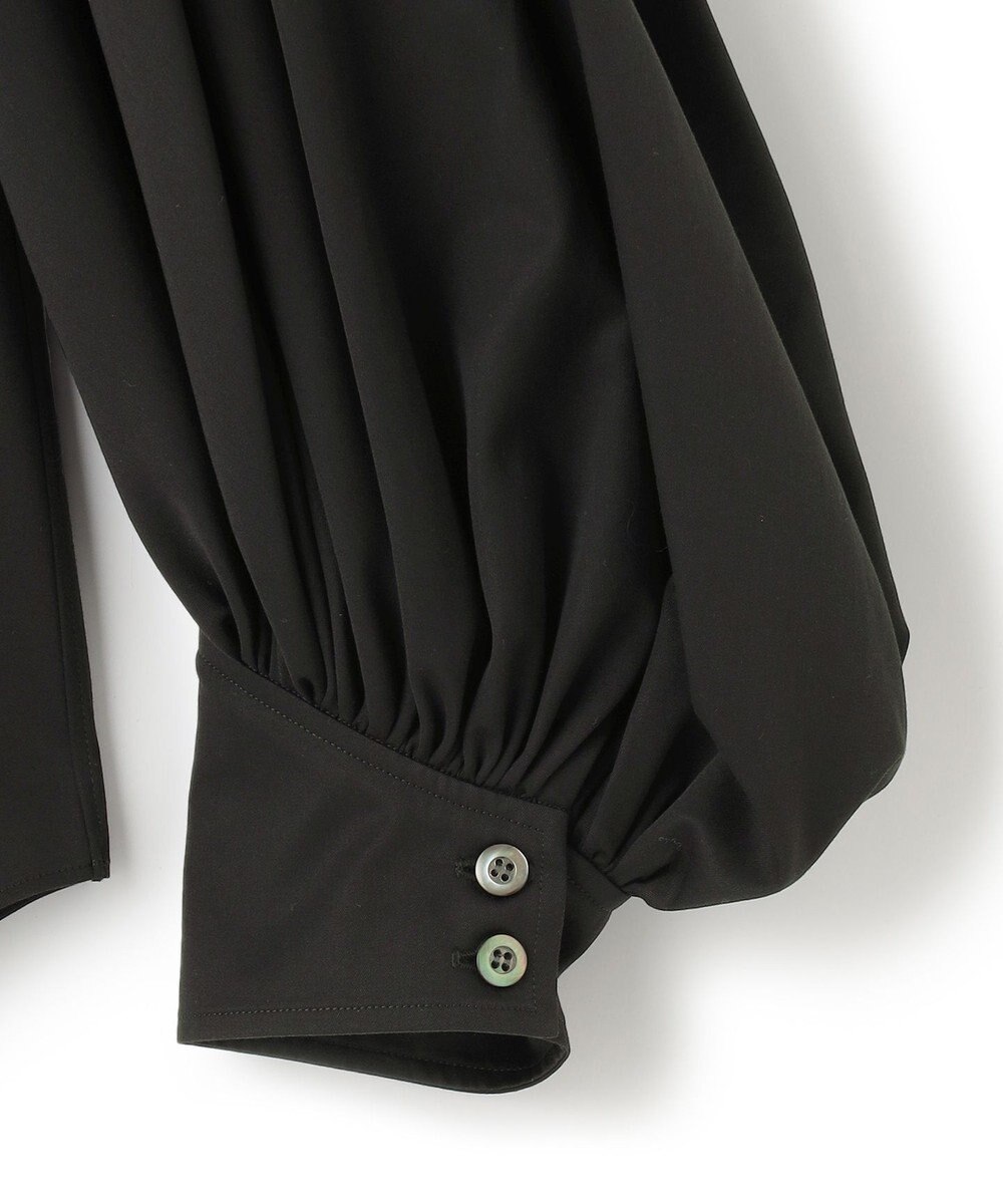 23区 【23区 lab.】ハイカウントコットン パフスリーブ シャツ 