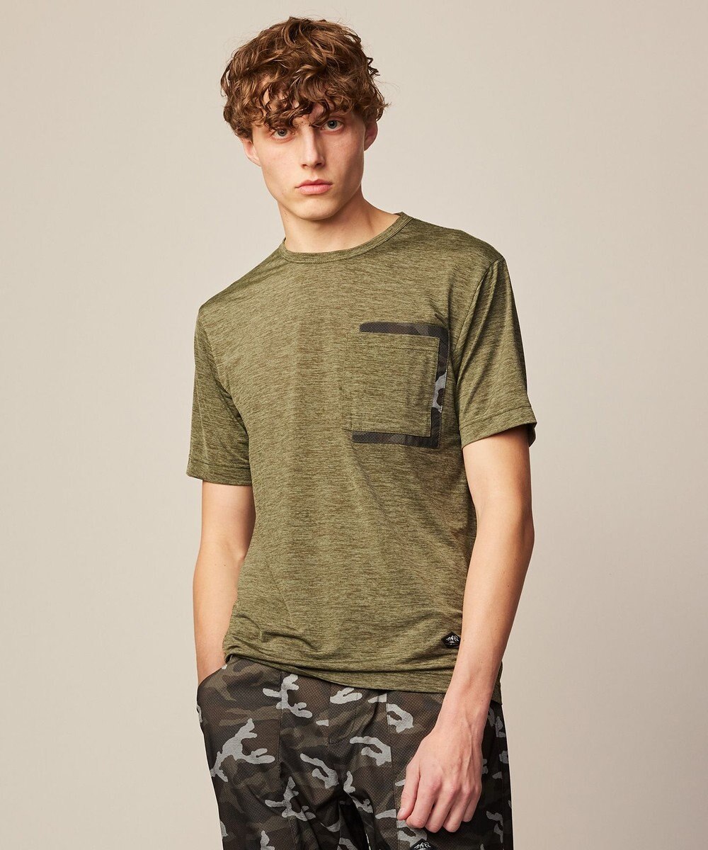 JOSEPH ABBOUD MOUNTAIN 【接触冷感・男女兼用】 クールスキンガードTシャツ 