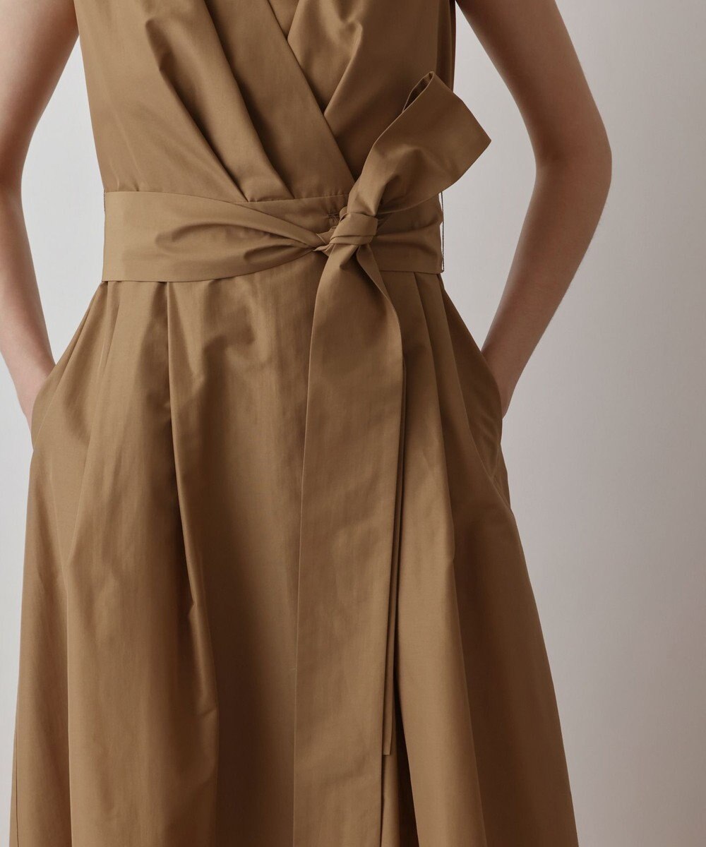 GRACE CONTINENTAL トリアセコットンワンピース 