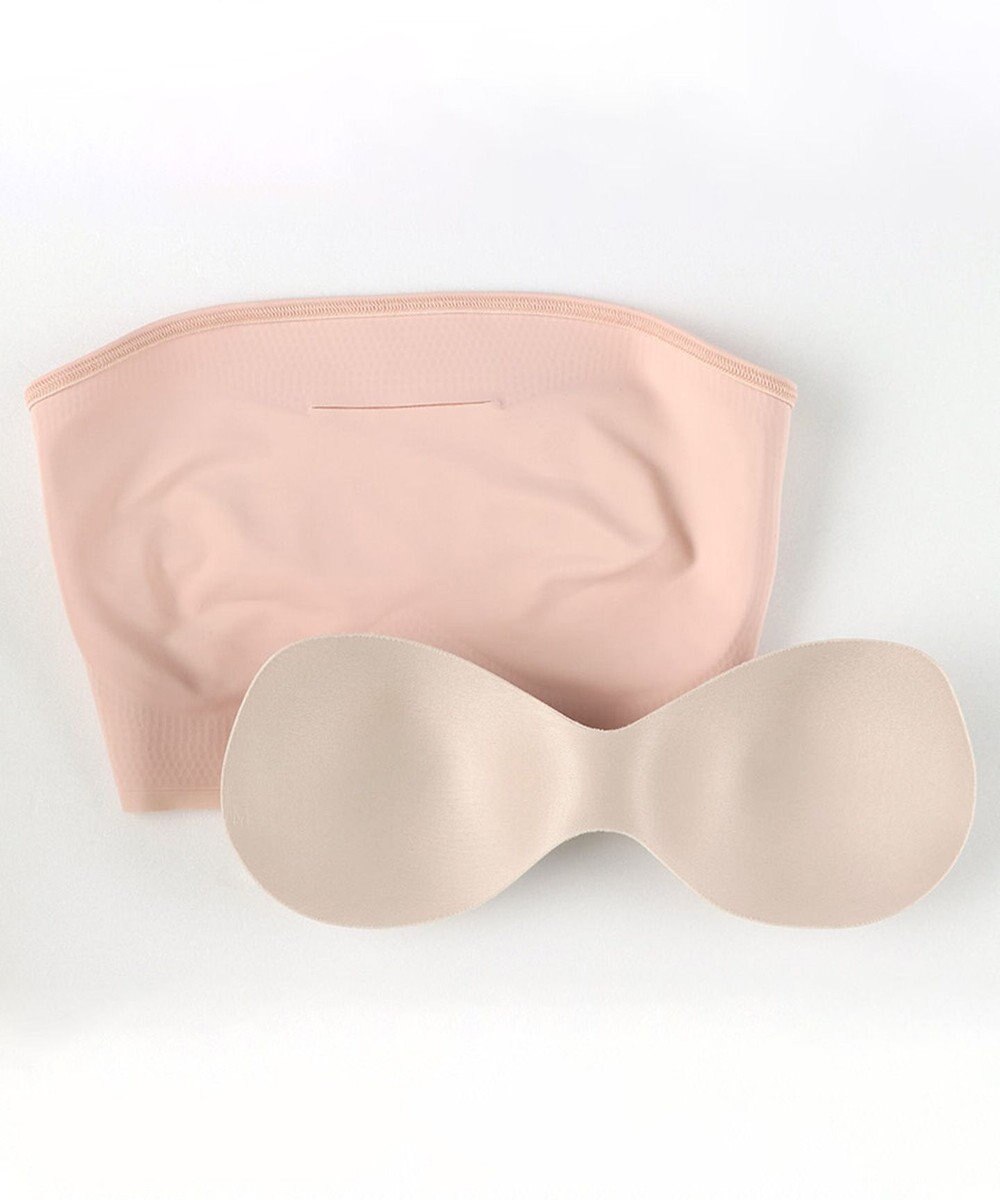 WACOAL ノンワイヤーブラ [GOCOCi][ワコール] ズレにくい 背中の段差を軽減 立体的なバストシルエット ゴコチ ストラップレス レディース CGG583 /ワコール 