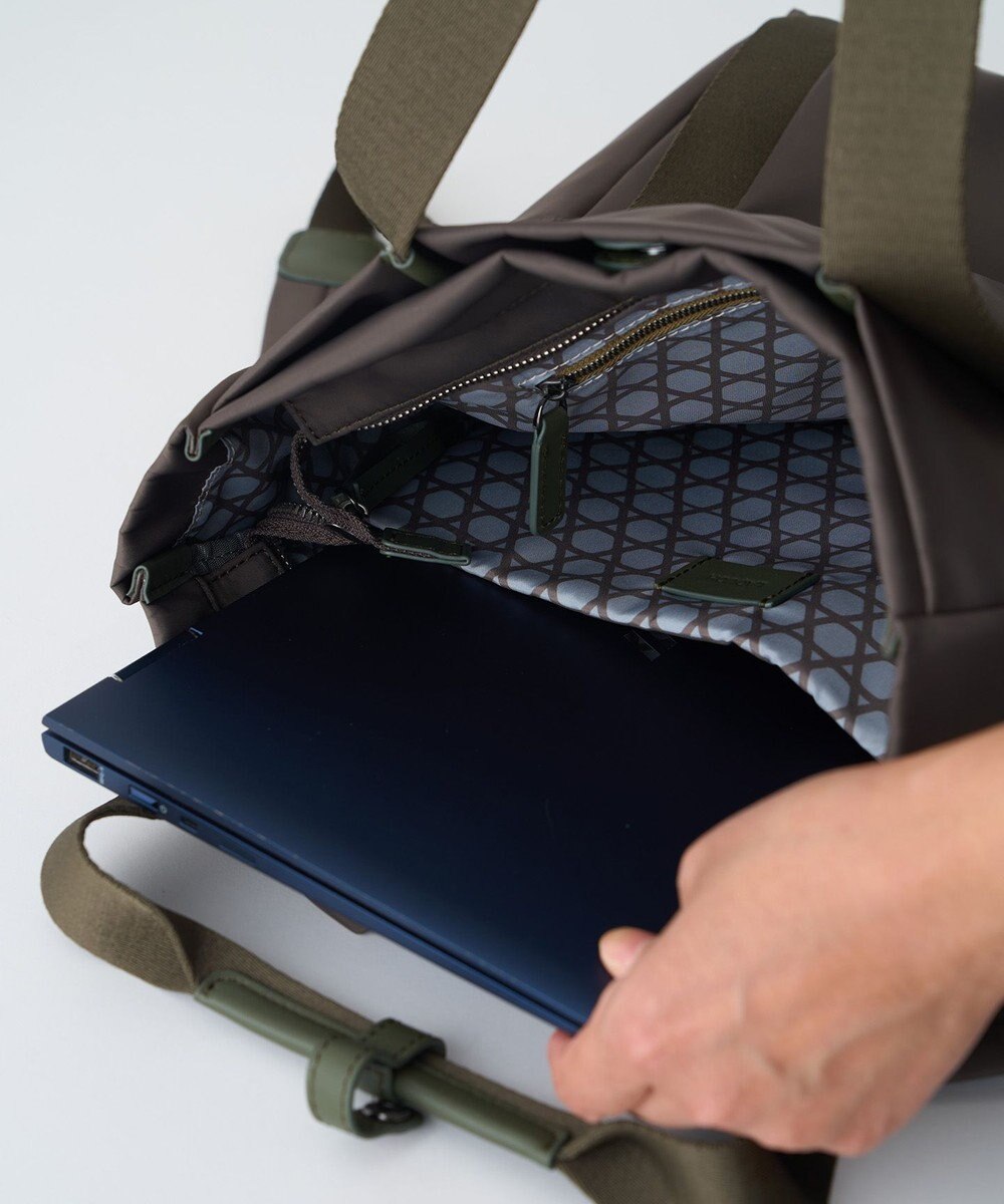 MIYABIYA LAQUOH【撥水加工】ミニマルナイロンリュックサック 