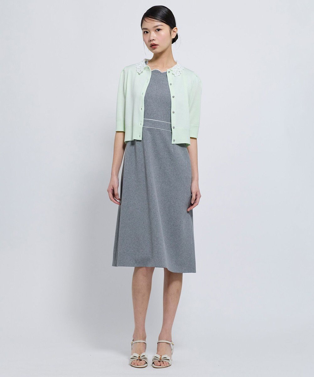 TOCCA 【松木育未さん着用】FLORAL SILHOUETTE ドレス 