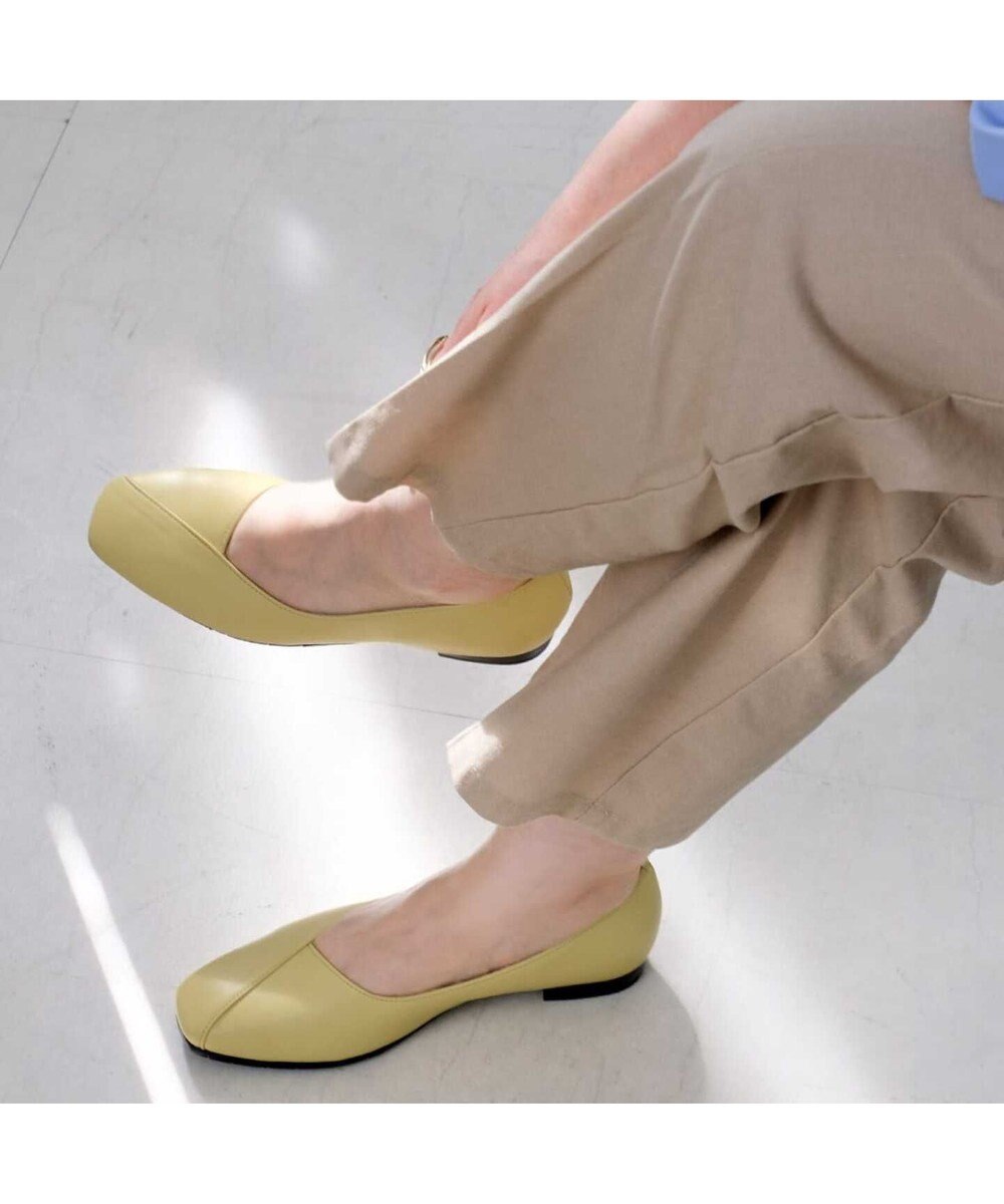 Pointer 日本製 本革Vカットパンプス 