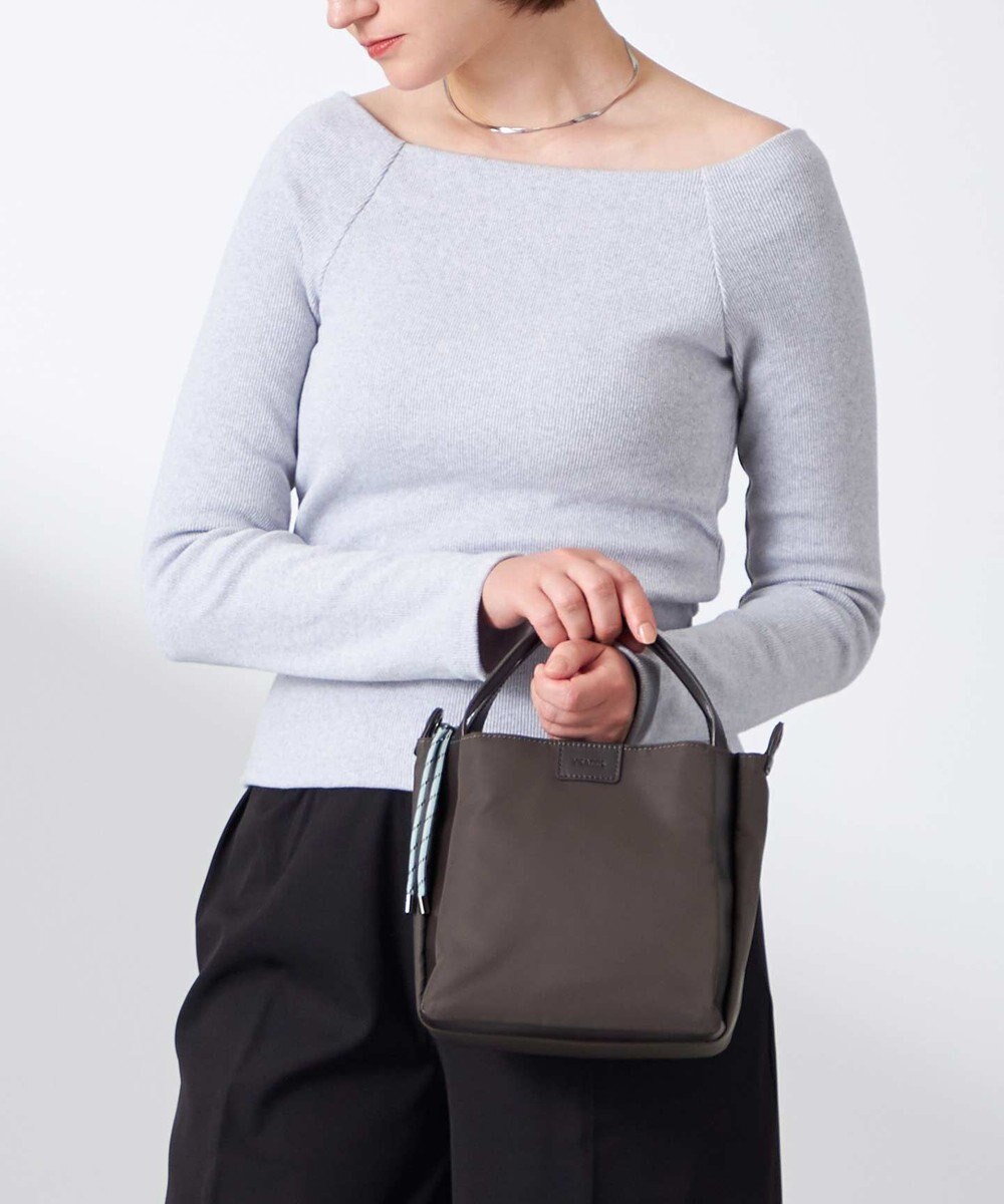 Y'SACCS 【大人のおしゃれ手帖10月号掲載】市川実和子×Y'SACCS　ナイロンすっきりミニマムトート 