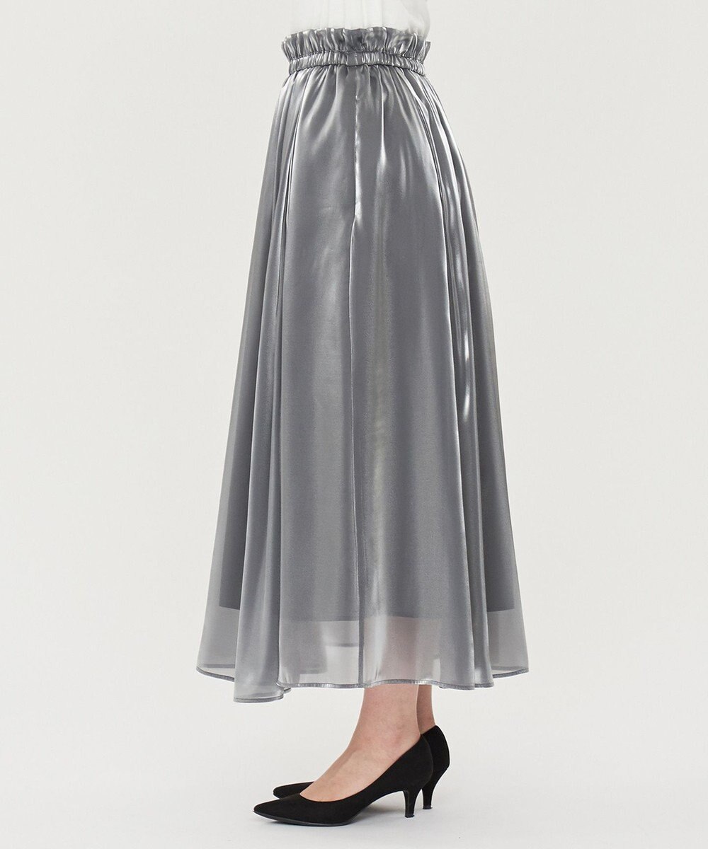 uncrave 【手洗い可】ブライトシャンブレー スカート（uncrave STANDARD） 