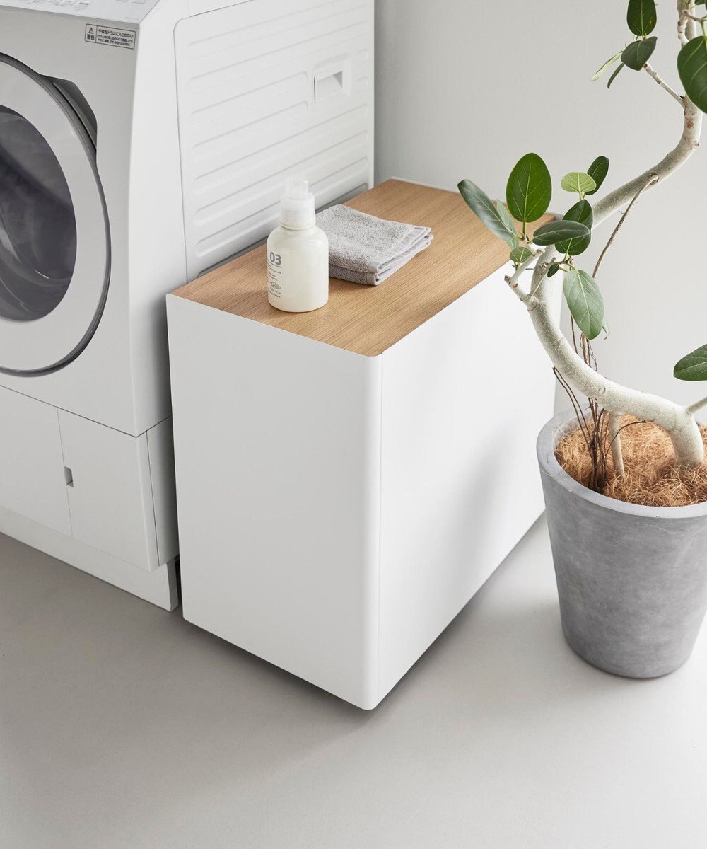 tower 隠せるテレワークワゴン タワー ホワイト 