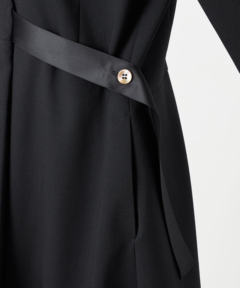 23区 【エステータ】ウールダブルクロス ワンピース 