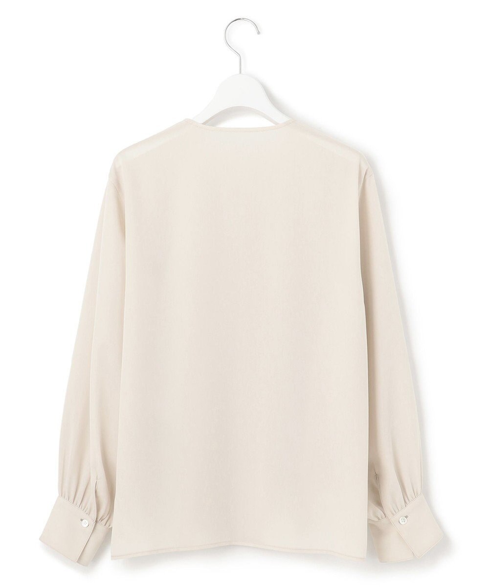 23区 L 【洗える】ピンタック ディテール ブラウス 