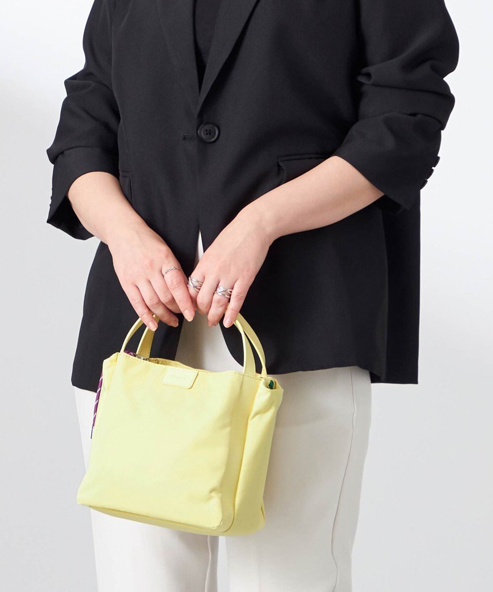 Y'SACCS 【大人のおしゃれ手帖10月号掲載】市川実和子×Y'SACCS　ナイロンすっきりミニマムトート 