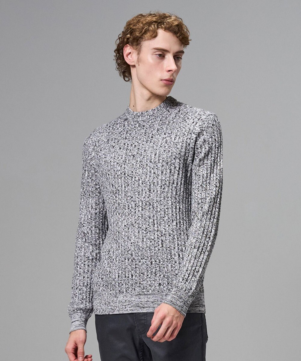 JOSEPH HOMME 【新柄】シルクバルキー クルーネックニット 