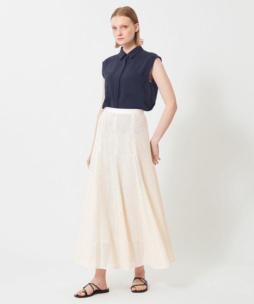 BEIGE， PINE / フレアスカート 