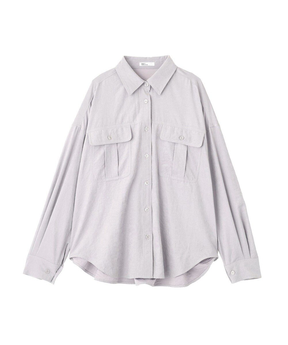 CRAFT STANDARD BOUTIQUE とろみワークシャツ 