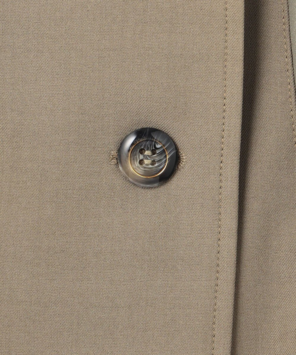 ANY SIS L 【2SET】プリーツコンビトレンチワンピース セット 