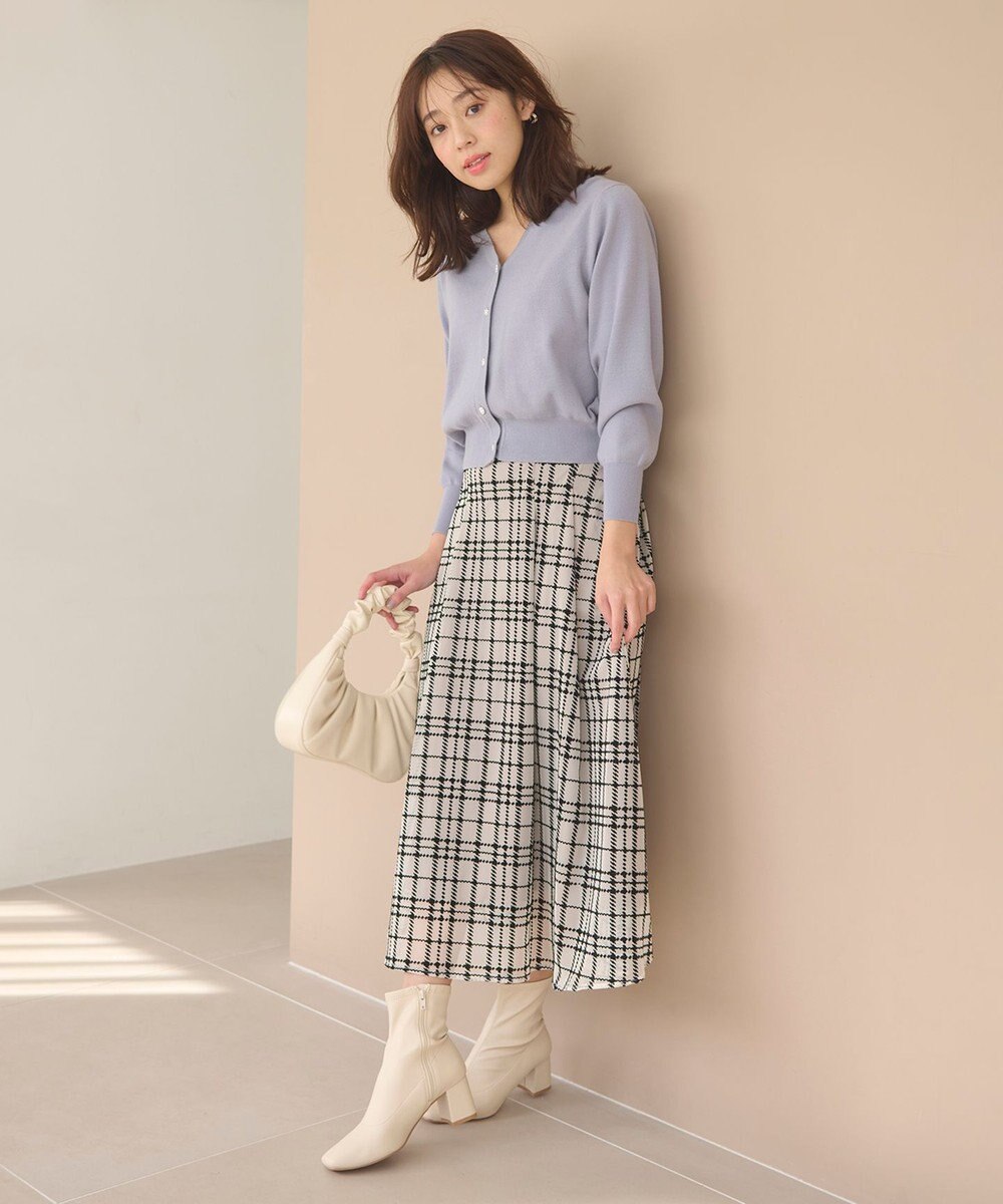 Feroux 【洗える】ビジューボタン2WAY カーディガン 