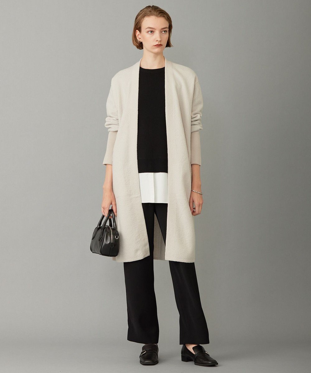 ICB ミルドウール ロングカーディガン 