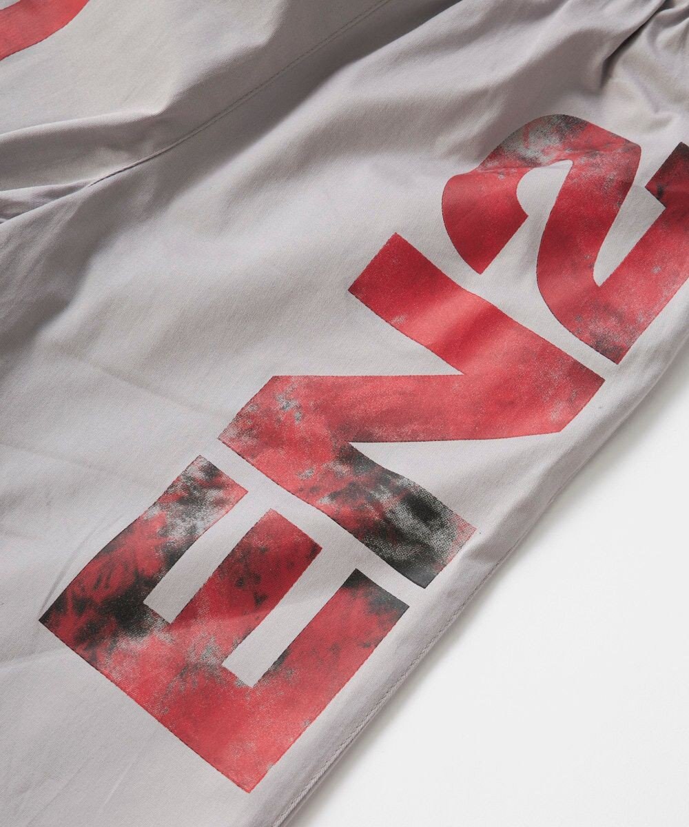 OP／FILA 【SEVEN2】バックブリント ロゴデザインハーフパンツ 