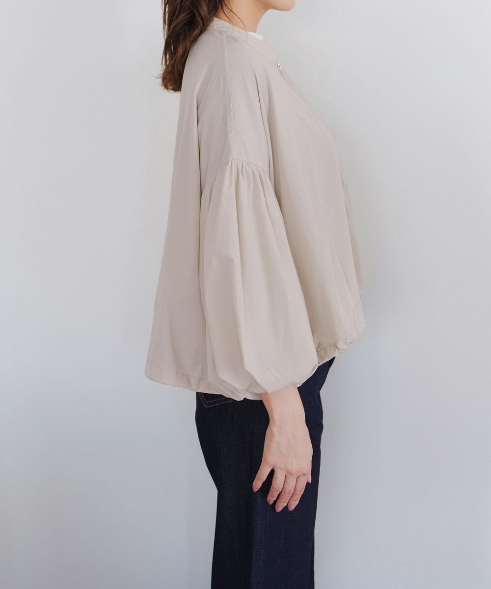 Tiaclasse 【洗える】バルーン袖ストレッチジャケット 