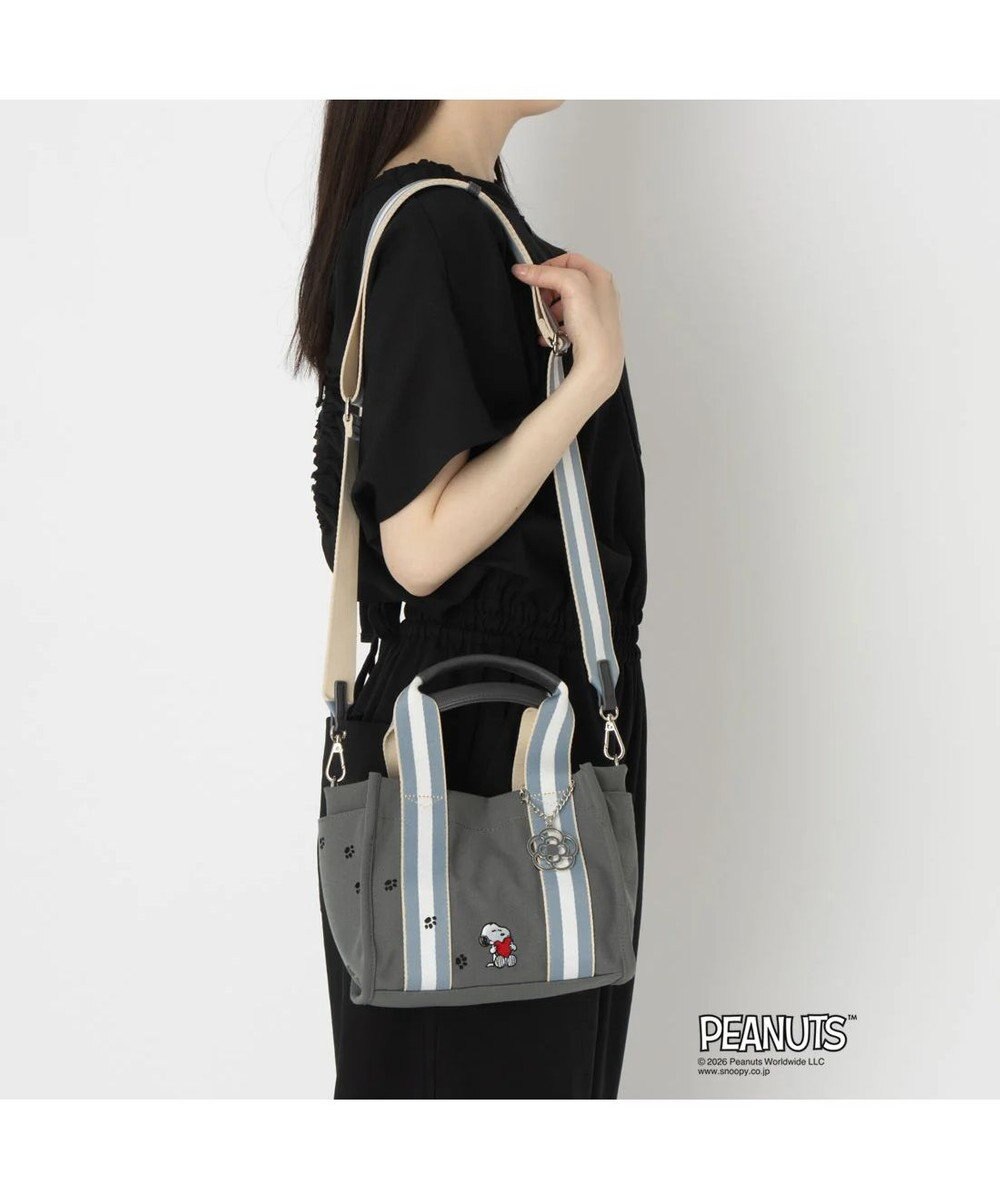 CLATHAS SNOOPYキャンパス ２wayトートバッグ（小） 