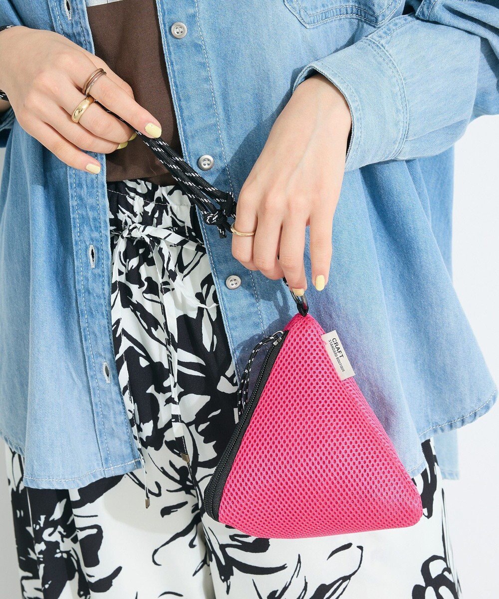 CRAFT STANDARD BOUTIQUE トライアングルメッシュショルダーポーチ 