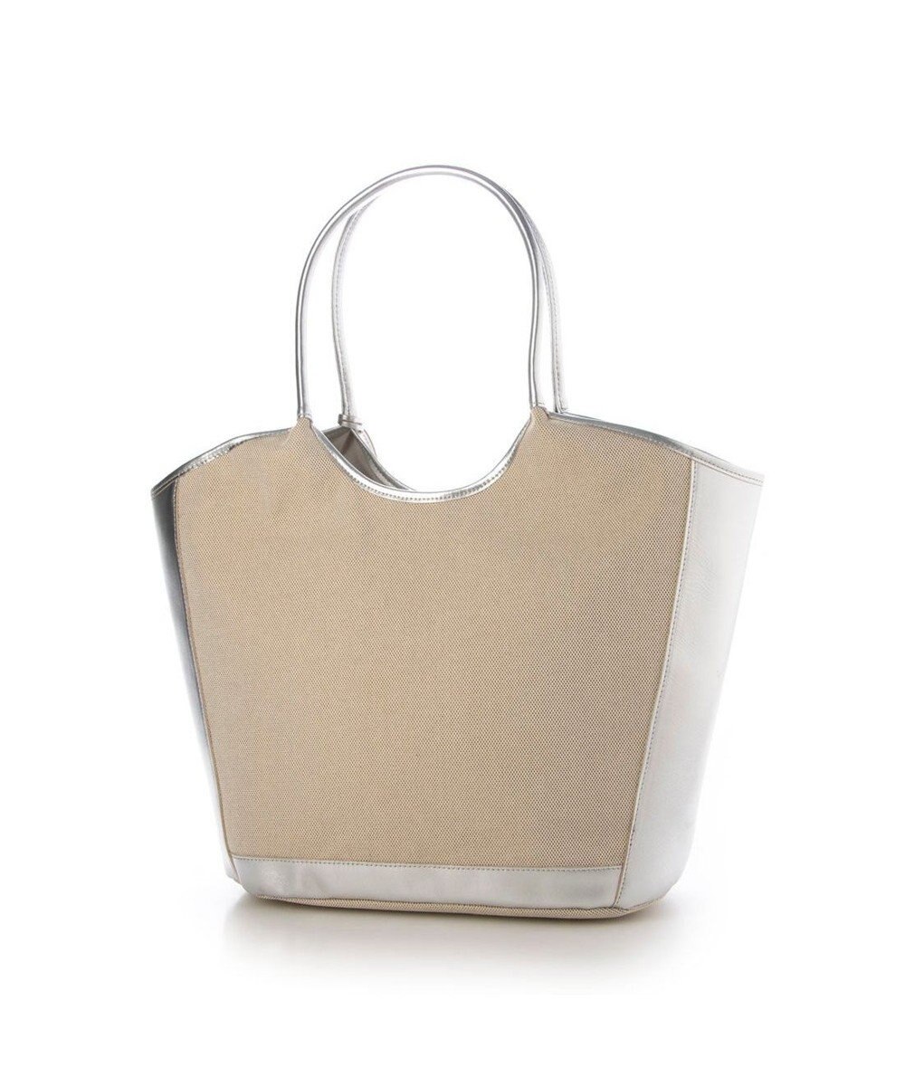 UNBILLION ペルケ perche / キャンバス・牛革トリミングトート 