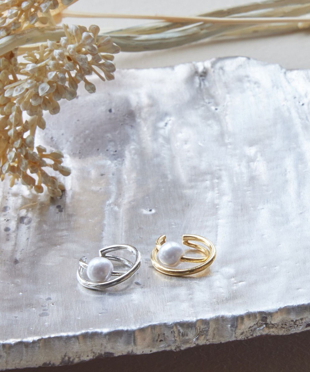 Tiaclasse パールイヤーカフ 