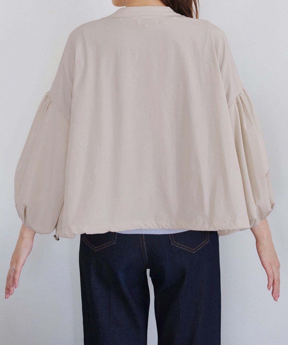 Tiaclasse 【洗える】バルーン袖ストレッチジャケット 