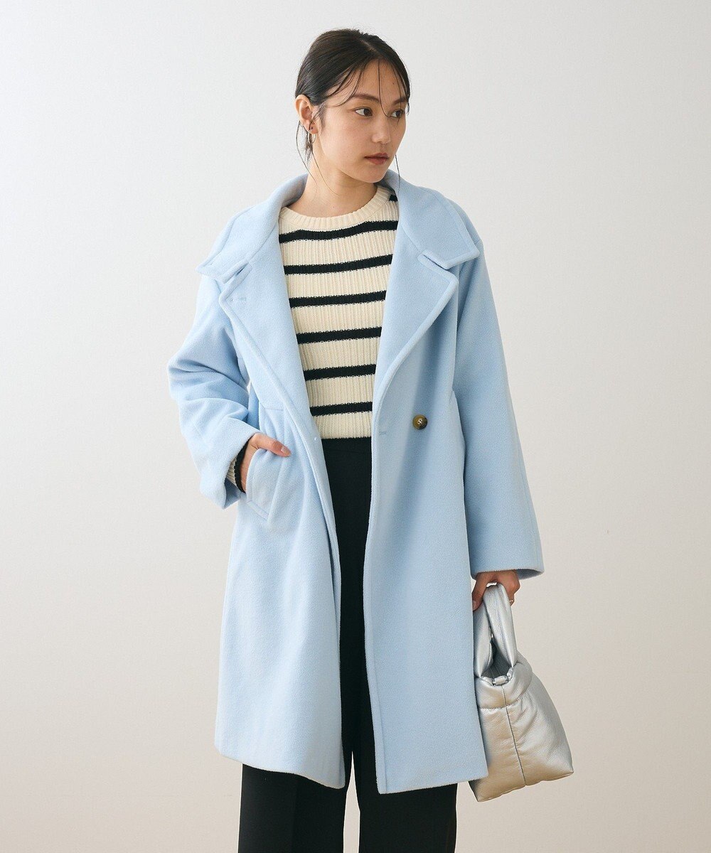 Green Parks スタンドロングコート 