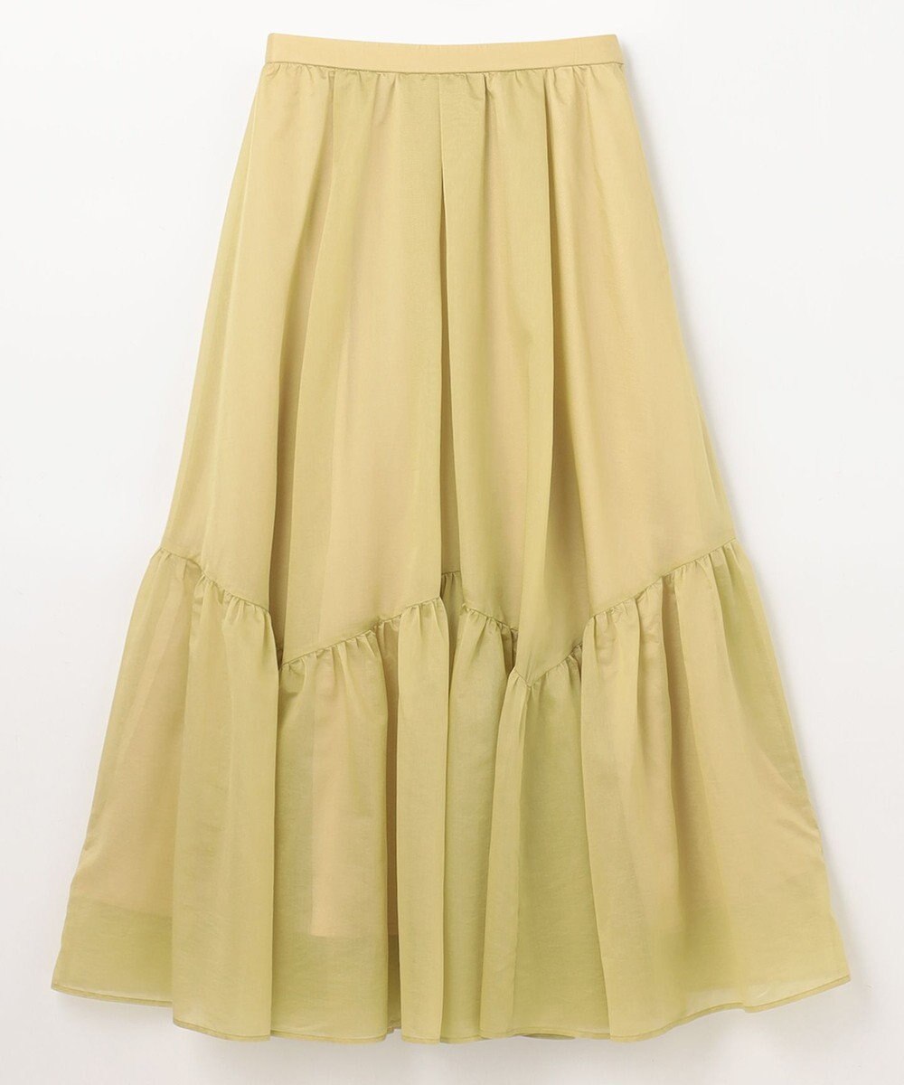 GRACE CONTINENTAL ティアードボリュームスカート 