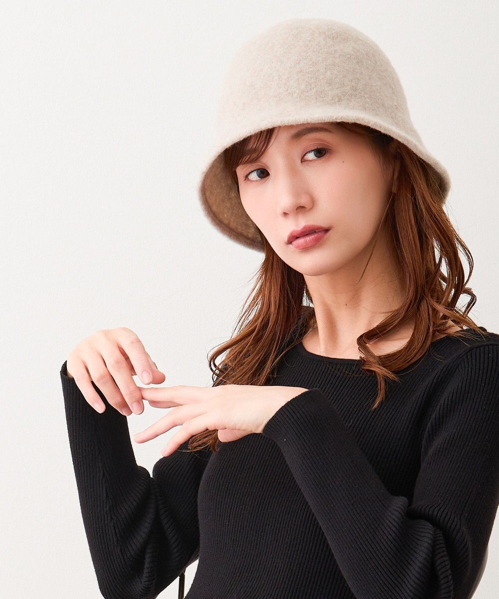 ATRENA 【日本製】FLUFFLY ウールバケットハット 